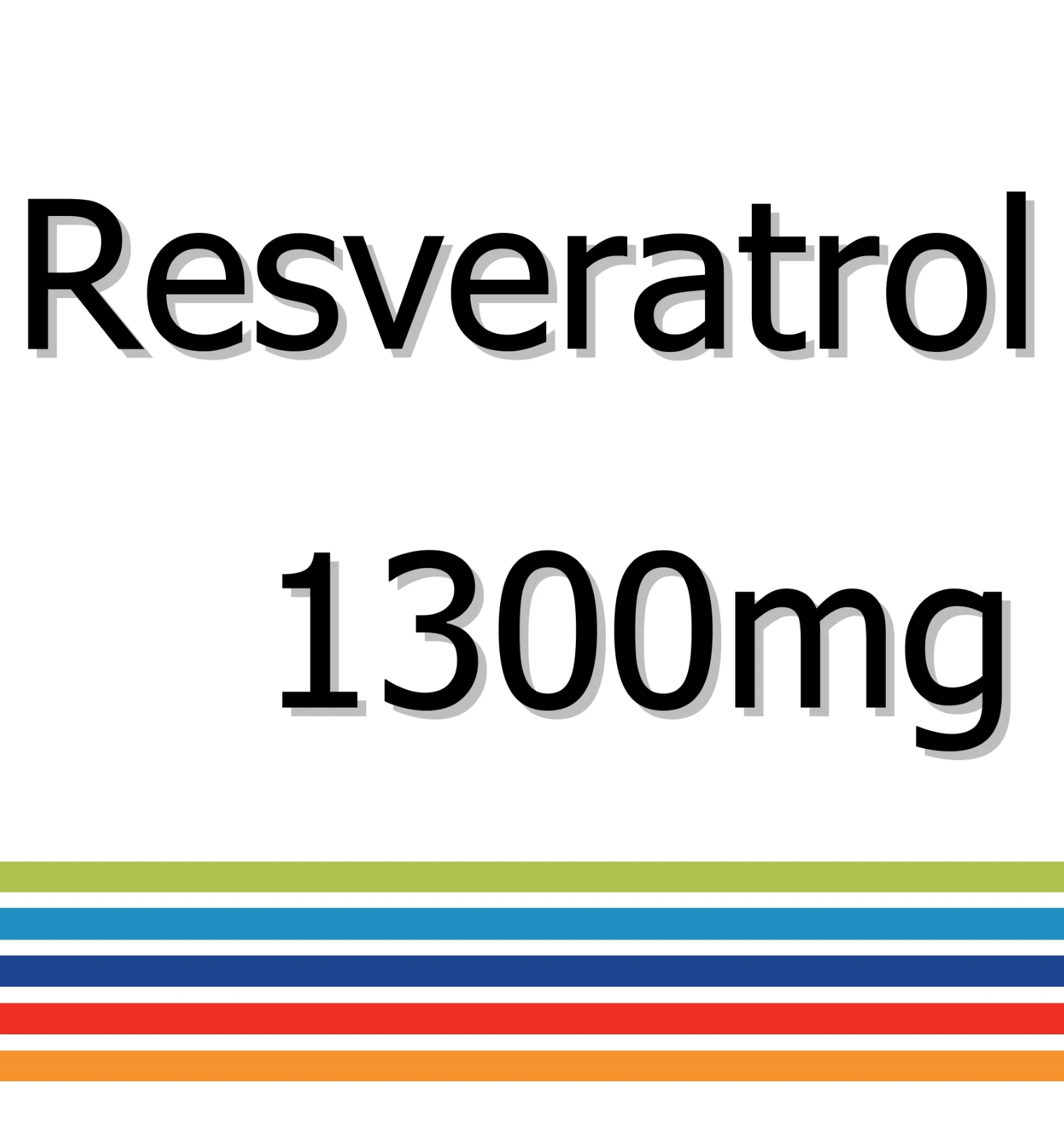Resveratrol 1300mg x 90 Tablets - AntiInflammatory Effects