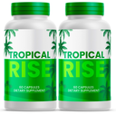 Tropical Rise for Men Pills Tropical Rose to Supports Male Vitality 120ct 2 Pack