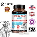 120pcs Horny Goat Weed - Maca,Saw Palmetto - Energy Stamina,Testosterone Booster