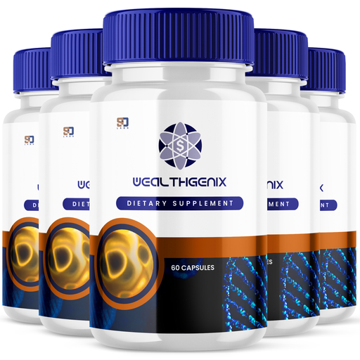 [286036508277] Wealthgenix Supports Cognitive Health, Wellness and Enhances Memory (5 Pack)