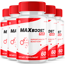 MaxBoost Plus Male Pills - MaxBoost Enhances Energy, Vitality & Stamina (5 Pack)