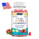 Vitamin K2 (MK7) with D3 1000 IU Supplement, BioPerine Capsules, Immune Health