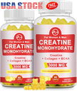 2*90pcs Creatine Monohydrate Gummies for Men & Women,Support Muscle Health