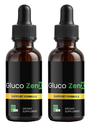 GlucoZenX Drops Official Gluco Zen , Liquid Natural Formula (2 Pack)