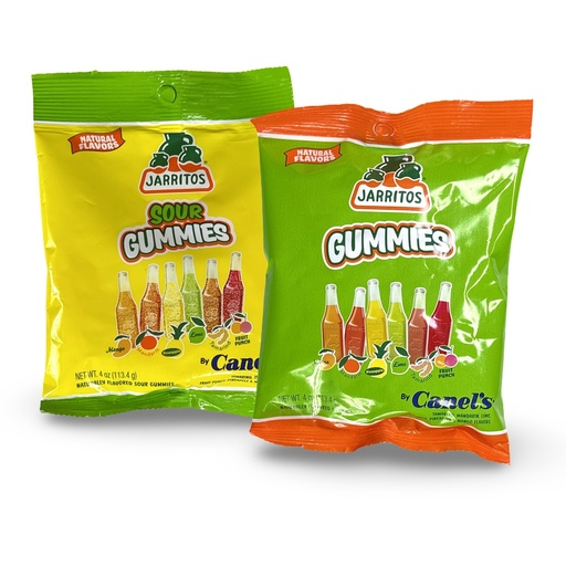 [135893951382] Jarritos Gummies 2-Pack - Regular and Sour Gummies, 4 Oz.