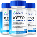 Key To Fit Advanced Keto Capsules - Weight Management and Energy Boost (3 Pack)