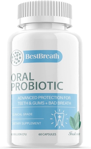 [166834727619] 1 - Best Breath Oral Dietary Supplement for Teeth, Bad Breath and Gums Repair