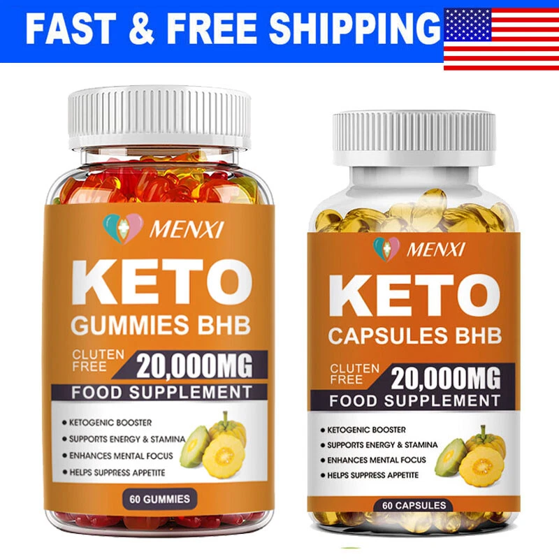 Keto BHB Pills Best Weight Loss Fat Burner Carb Blocker Diet Gummies