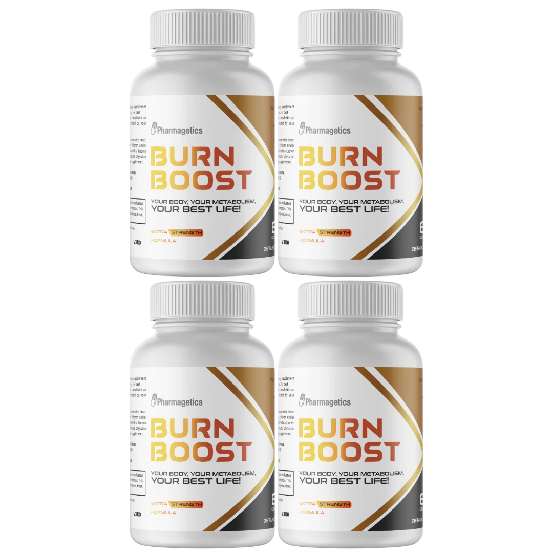 Burn Boost Extra Strength - 4 Bottles 240 Capsules