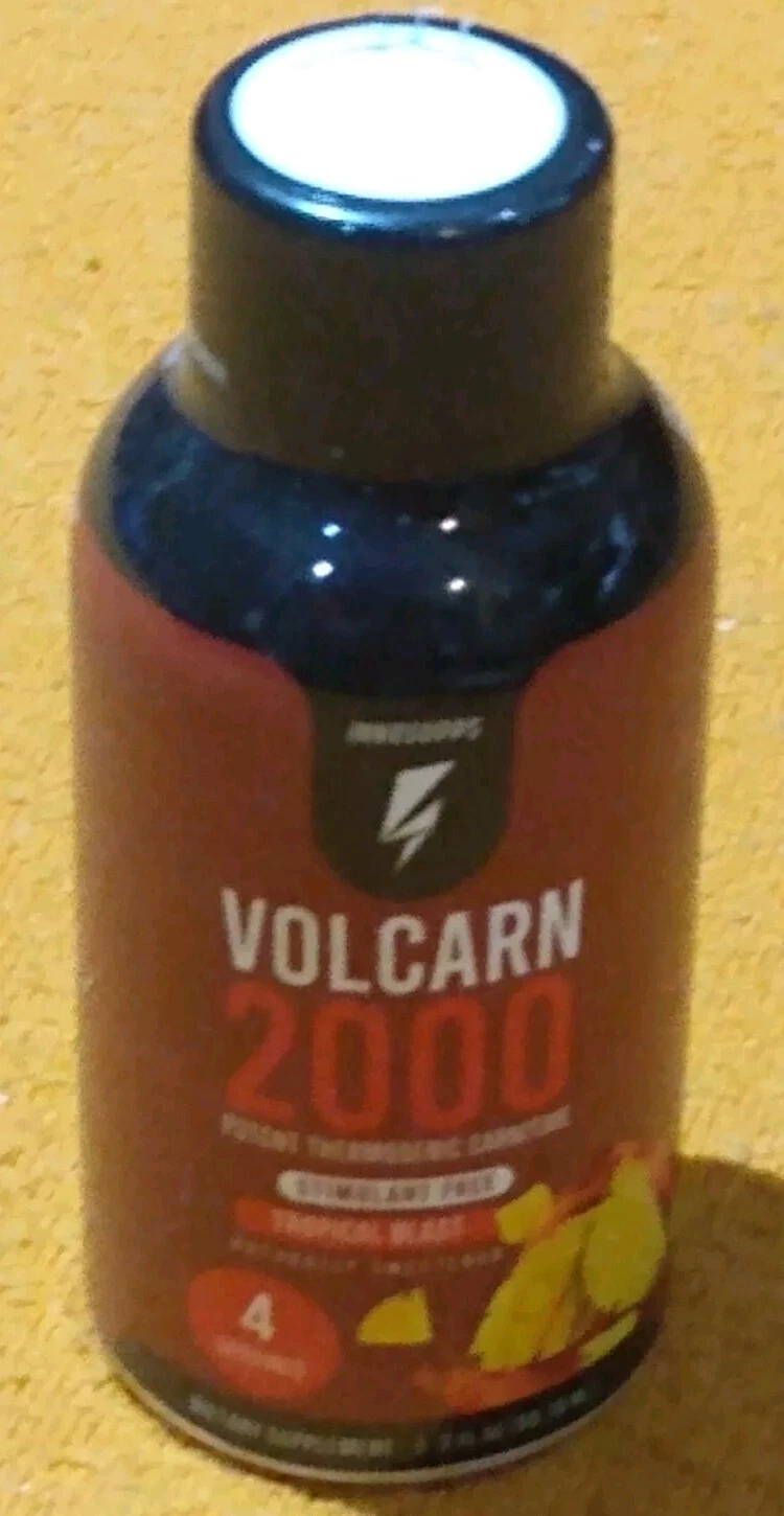 Innosupps Volcarn 2000 Potent Thermogenic Carnitine Tropical Blast 2 oz