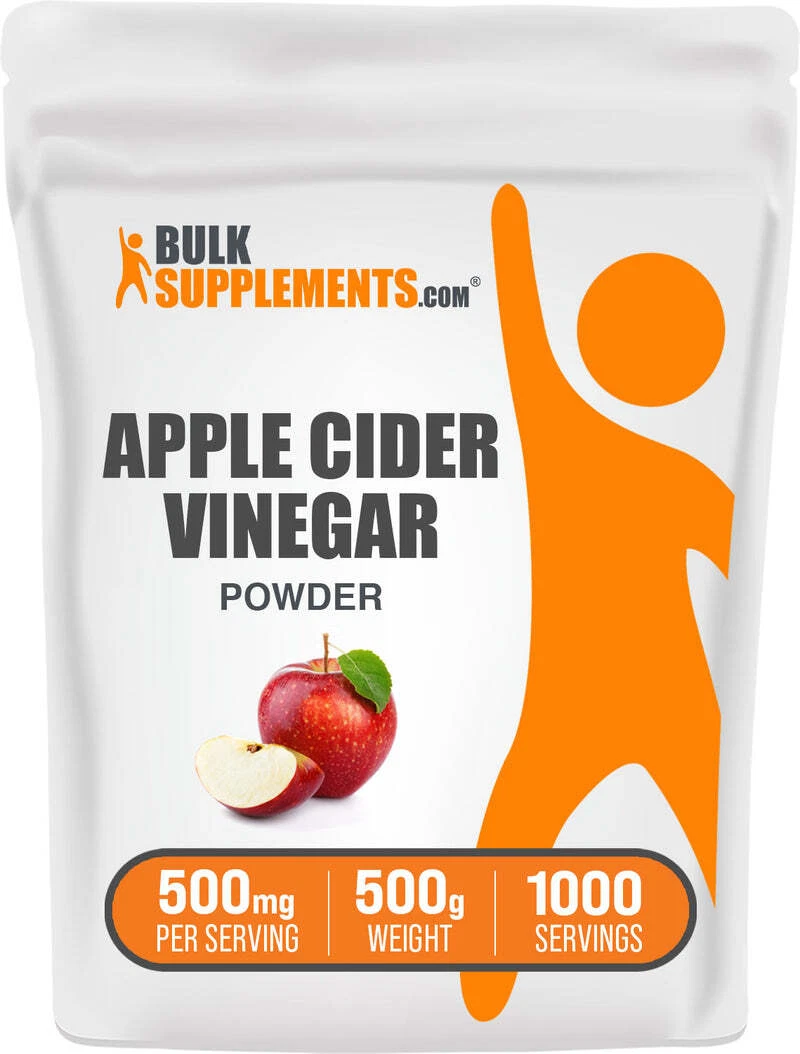 BulkSupplements Apple Cider Vinegar Powder - 500mg per Serving