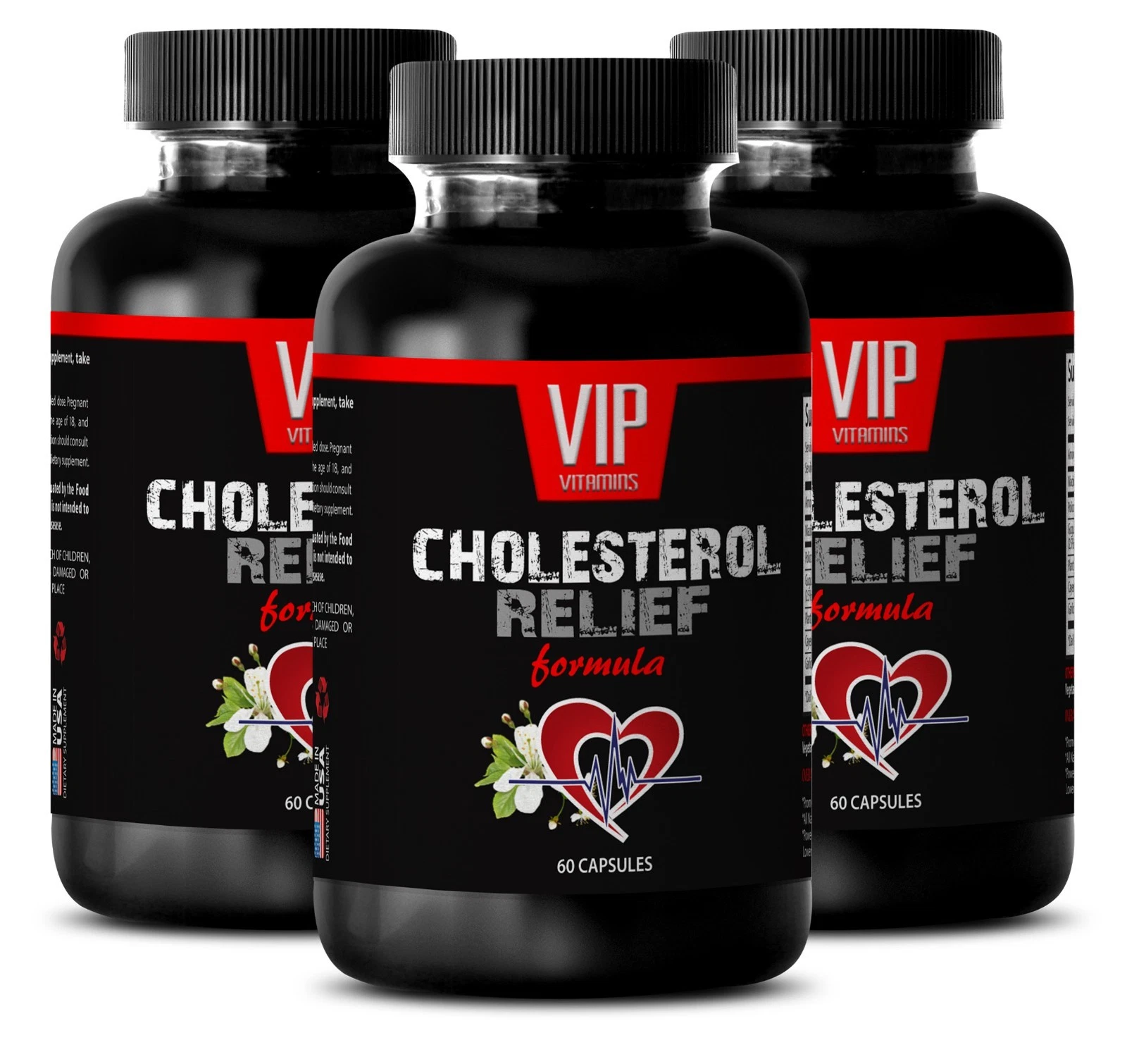 Metabolism booster for men - CHOLESTEROL RELIEF - cholesterol pills natural - 3B