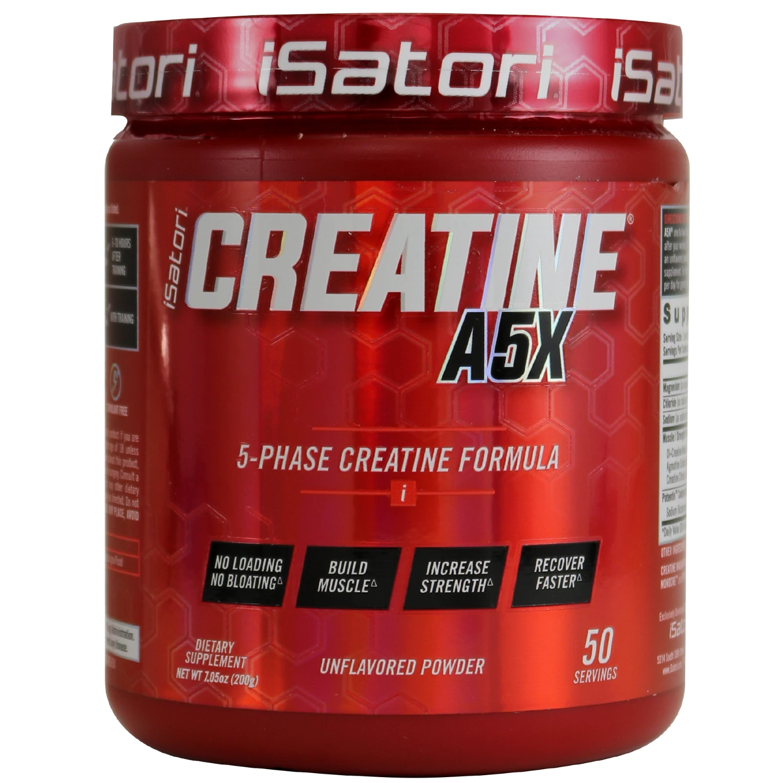 CREATINE A5X Muscle-Strength-Performance-Recovery - Unflavored (50 Servings)