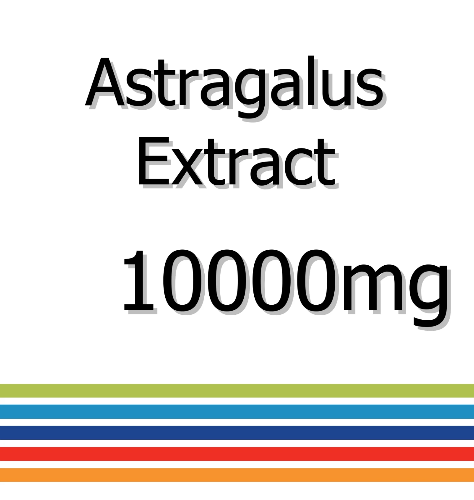 Astragalus Extract 10000mg x 90 Tablets - Antioxidant Properties Boost