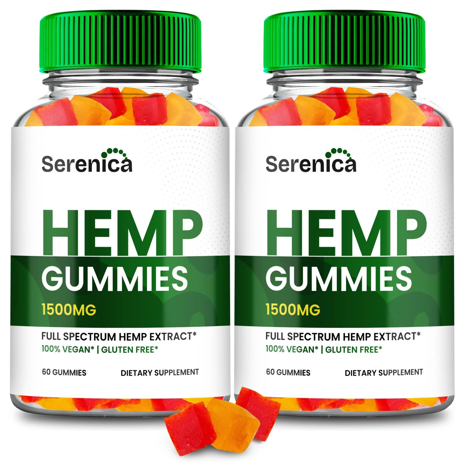 (2 Pack) Serenica Gummies, Advanced Overall Health and Wellness Support Gummy