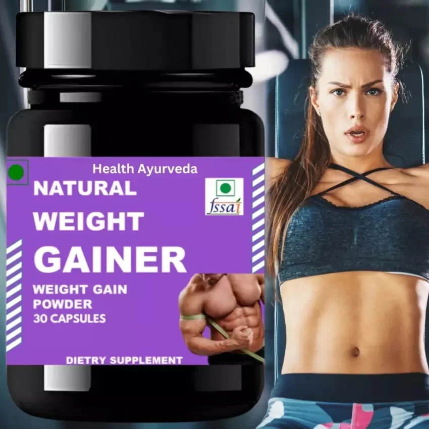 BODY GROW Fast Weight Gain Pills Muscle Gainer WEGHT GAIN 60 CAPSULES, Pack of 1