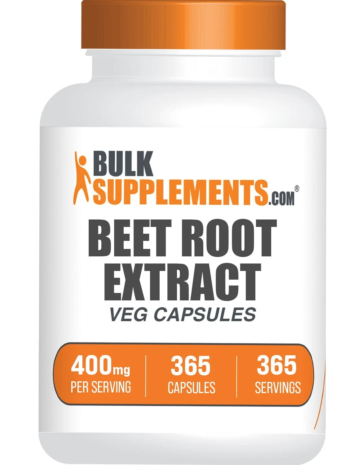 BulkSupplements Beet Root Extract 365 Capsules - 400mg Per Serving