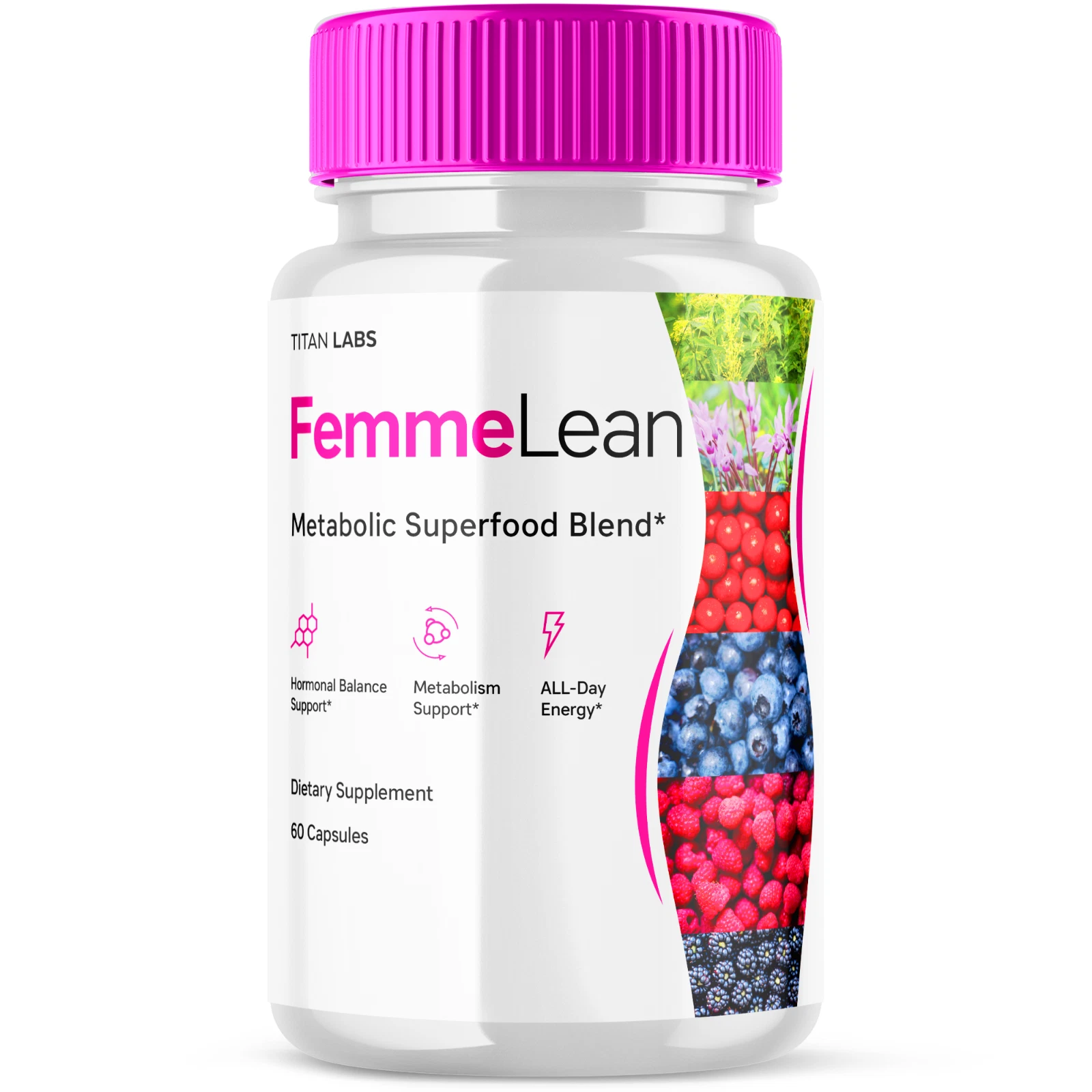 Femme Lean Keto - Support for Weight Management and Energy Boost 60 Capsules