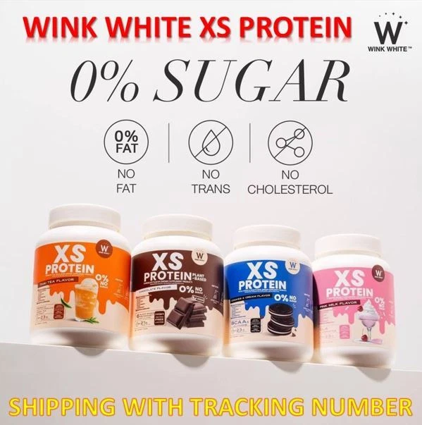 WINK WHITE XS PROTEIN 4 FLAVORS, CONTROL HUNGER, CONTROL WEIGHT, WHEY PROTEIN