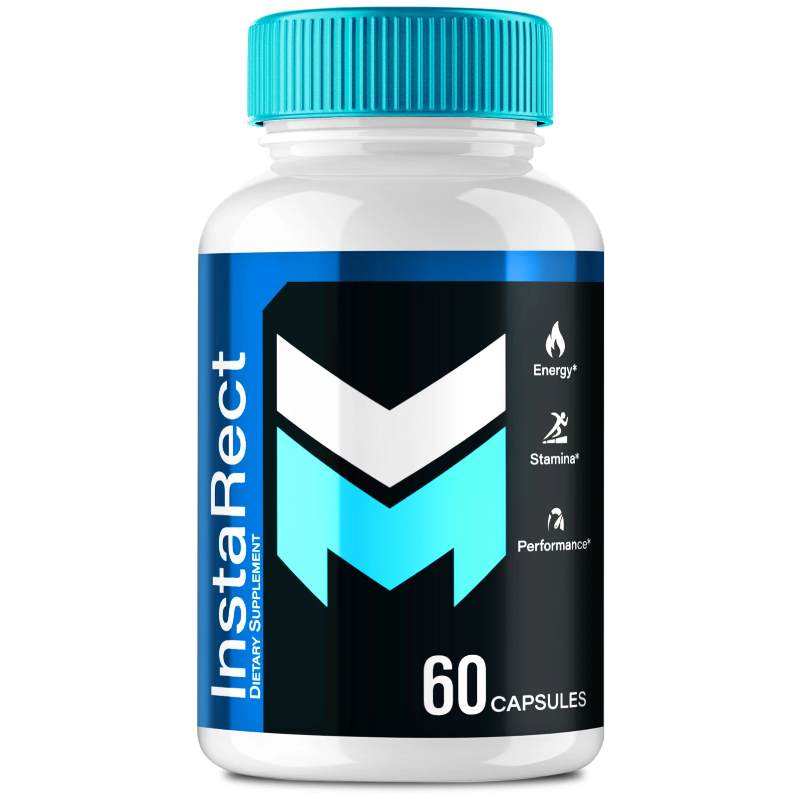 InstaRect Male Support - Maximum Strength Performance for Men Capsules 60cy