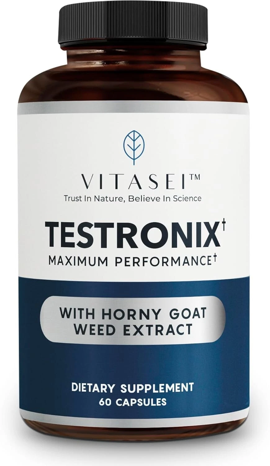 [126814956254] Testronix Performance Supplement for Men - Energy and Muscle Supplements Mens