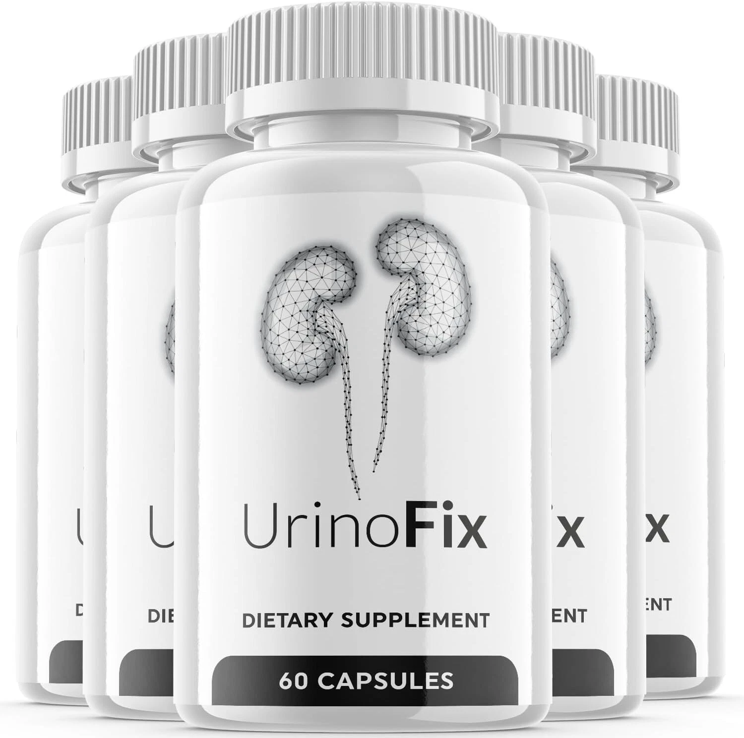 (5 Pack) Urinofix Supplement Pills for Prostate Health, Bladder Urinating Issues