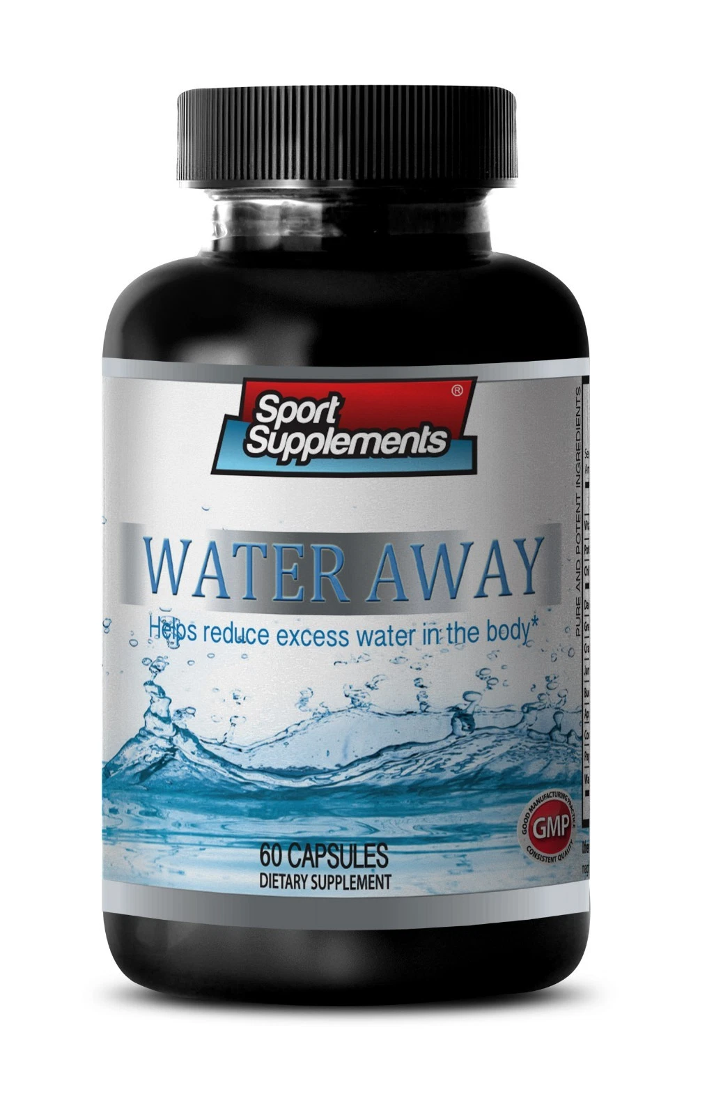 Appetite Suppressant - Water Away Pills 700mg - Boost Weight Loss Capsules 1B