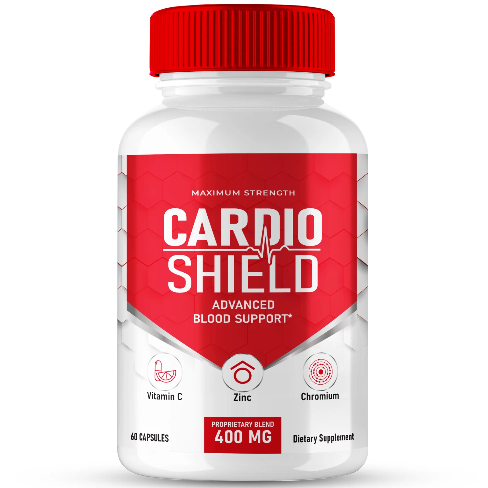 [177093301016] Cardio Shield Advance Blood Pressure Support Dietary Supplement 60ct