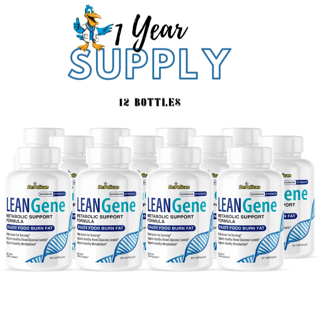 LeanGene- Blood/Weight Support- 12 Bottles- 720 Capsules