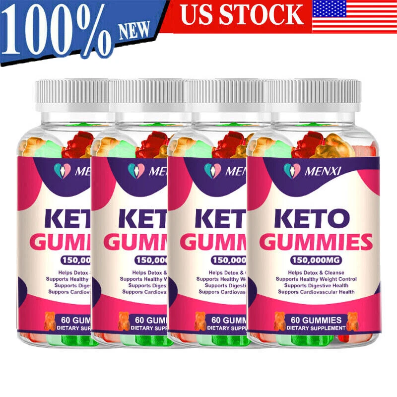 Keto BHB Diet Gummies Fat Burner Weight Loss Supplement Detox Cleanse Gummy MX