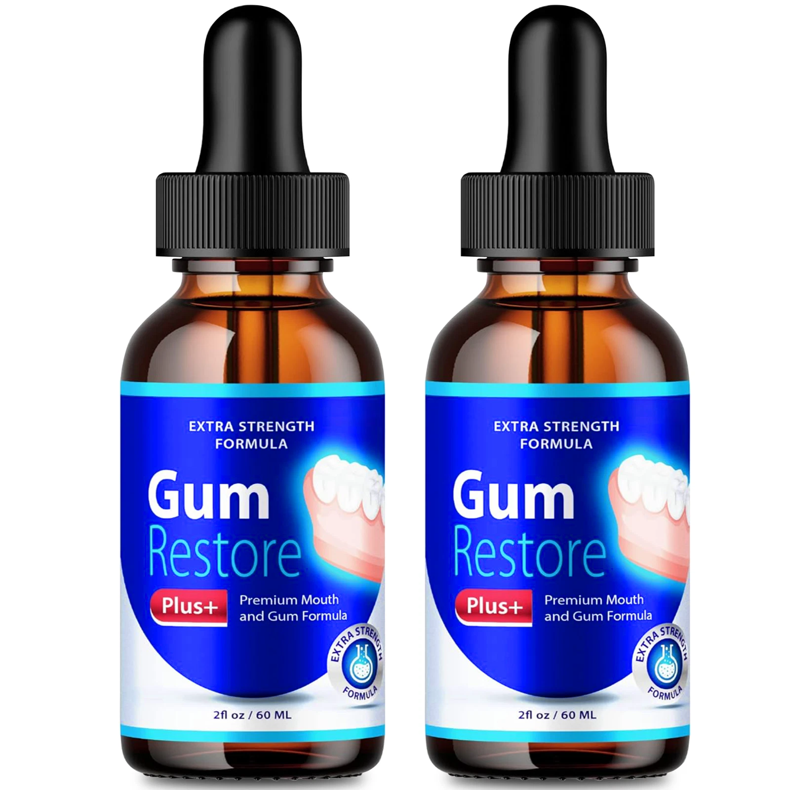 [176202173036] Gum Restore Supplement for Maximum Strength - Official Formula (2 pack)