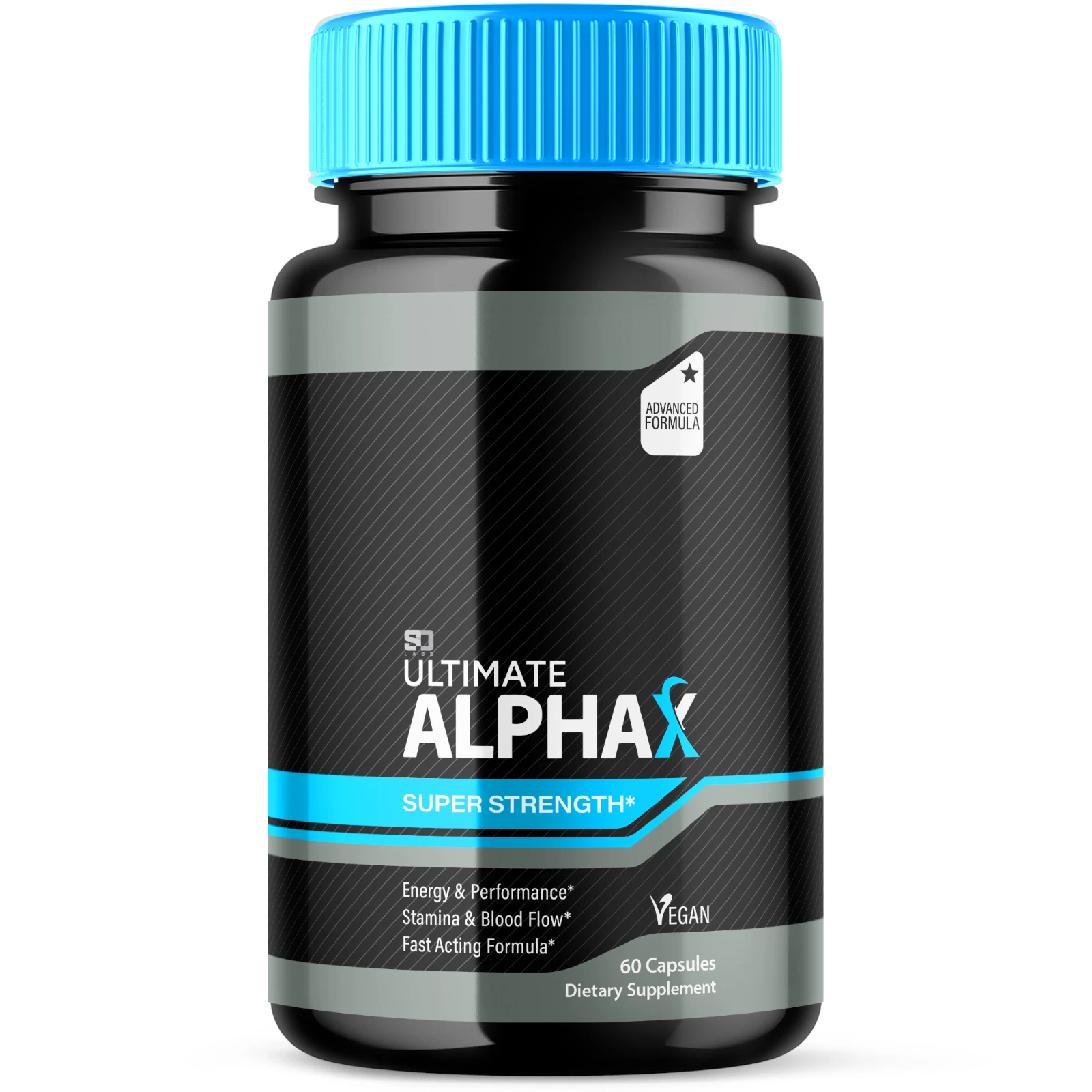 Ultimate Alpha X Super Strength Supports Energy And Performance 60 Capsules