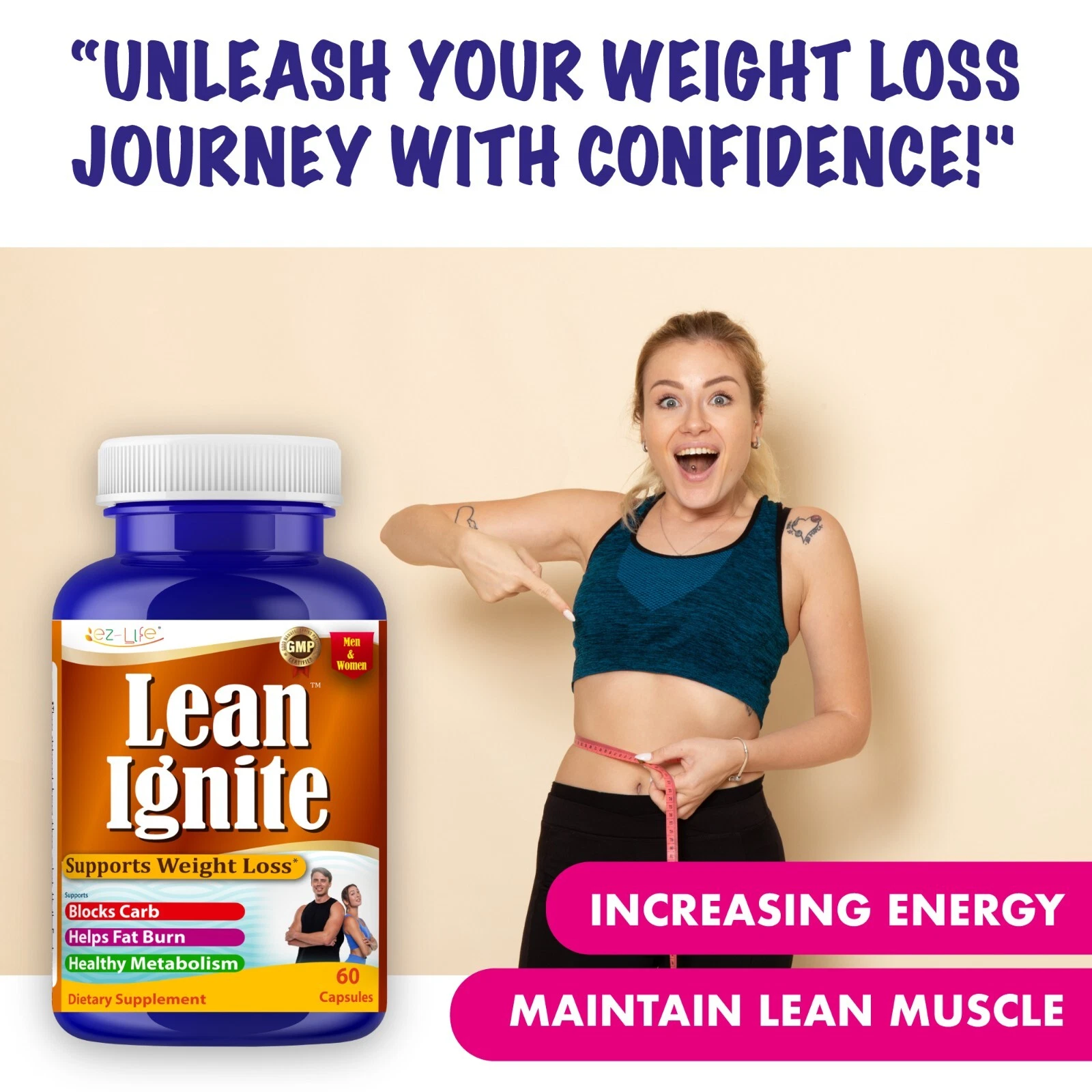 [176783164226] Fat Burner Garcinia Cambogia Weight Loss Supplements With Green Coffie Bean 60