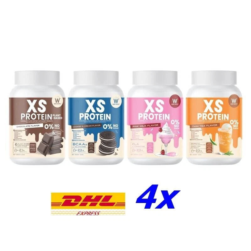 4x WINK WHITE XS Protein Dietary Supplement Drink Weight Control controls hunger