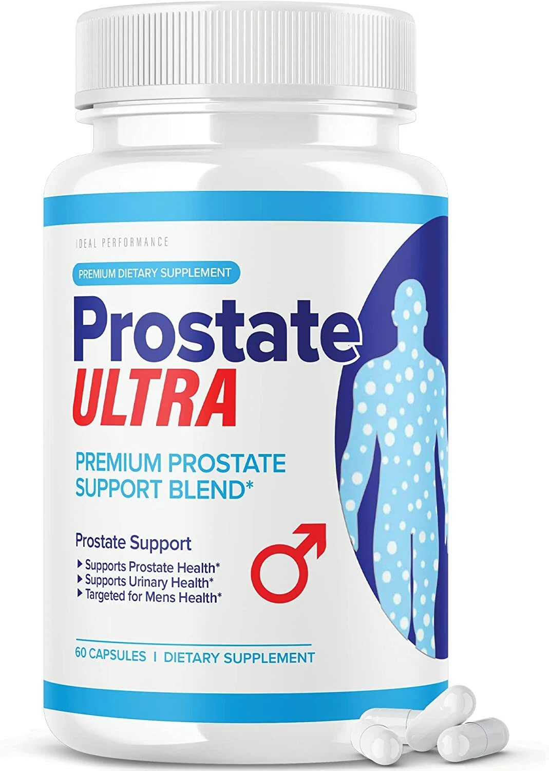 Prostate Ultra Supplements for Men Prostate Health Formula (60 Capsules)