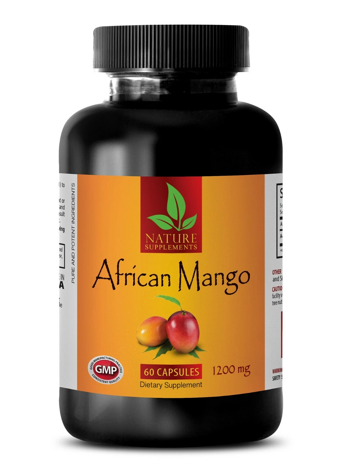 weight loss pills - AFRICAN MANGO 1200mg - diet supplement 1 Bottle 60 Capsules