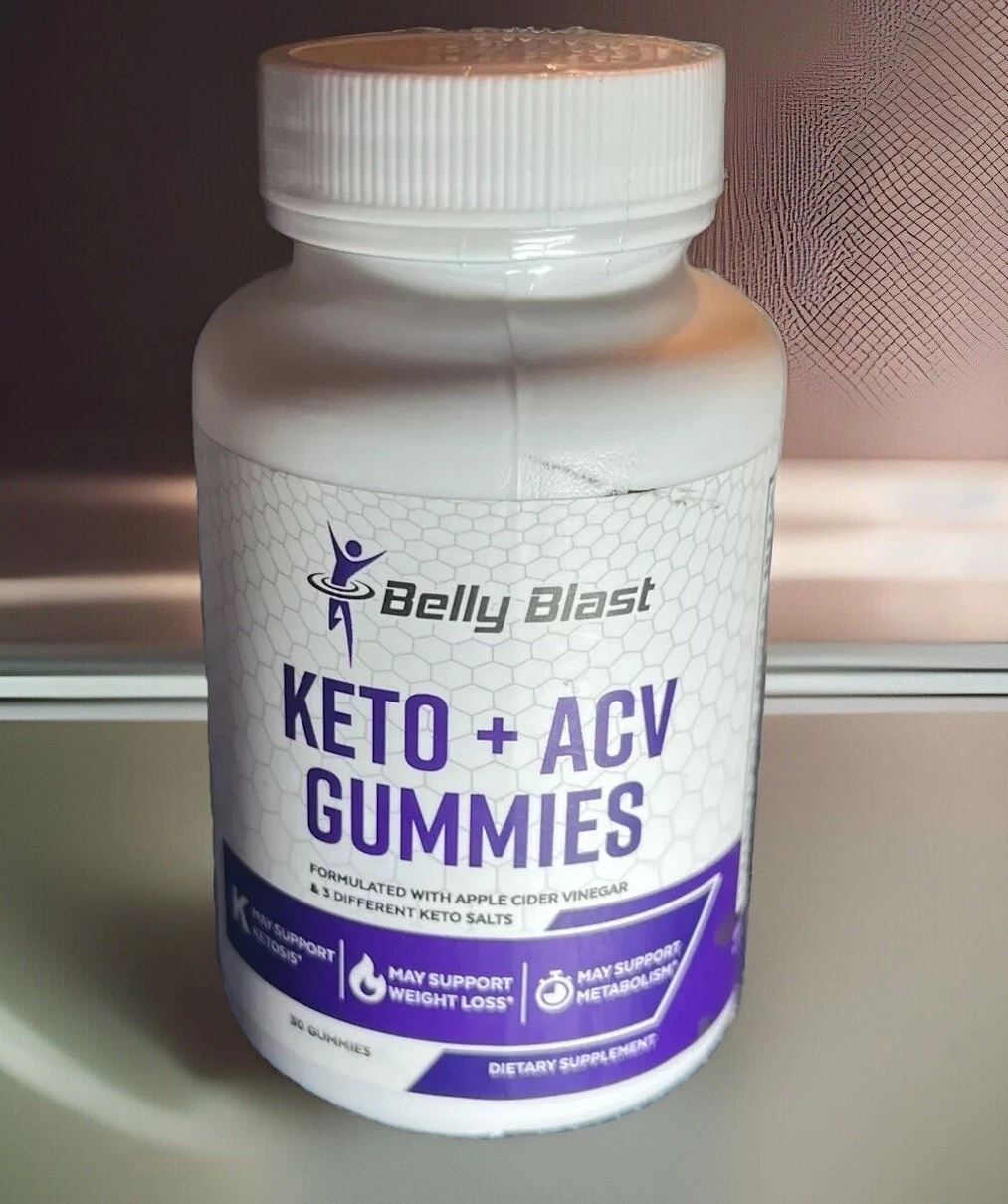 NEW & SEALED Belly Blast KETO + ACV Ketosis Weight Loss(30)Gummies Exp. 01/2026