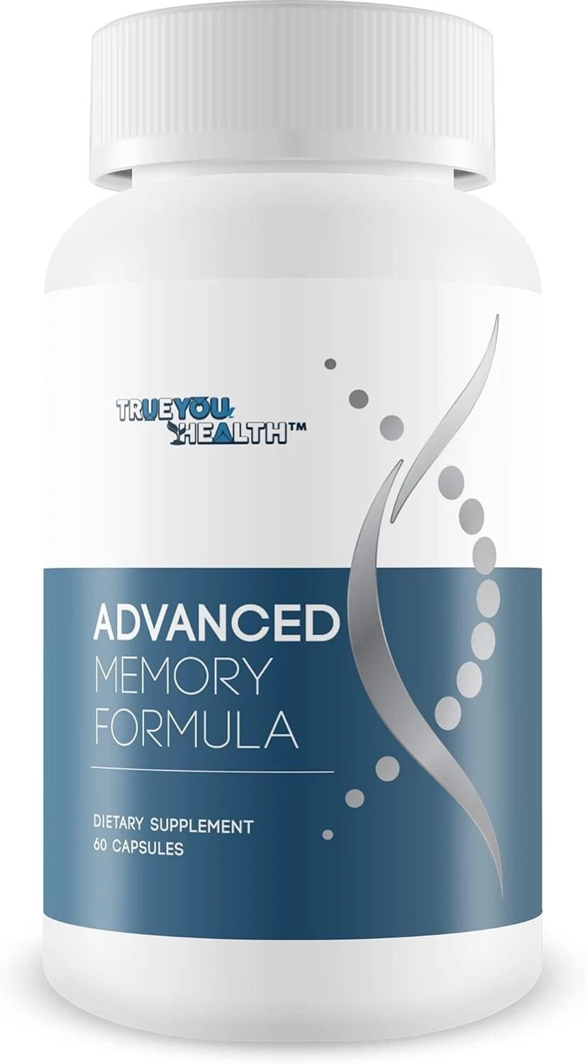 TrueYou Health Advanced Memory Formula - Memory & Brain Support - 60 capsules