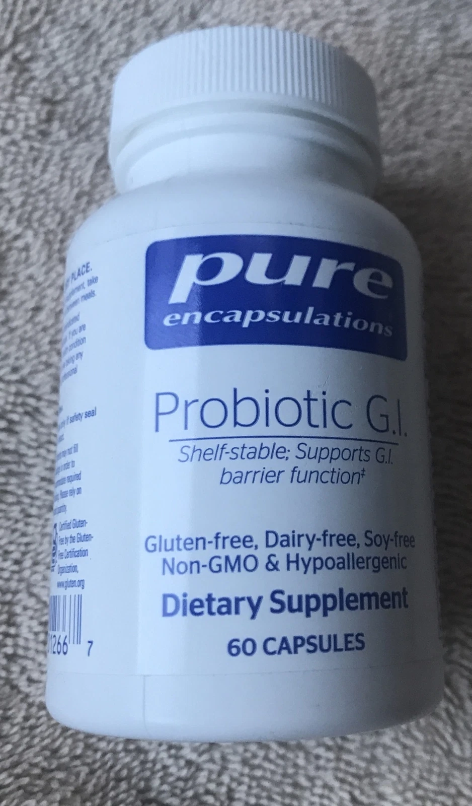Pure Encapsulations Probiotic G.I. -- 60 Capsules Exp 11/2025