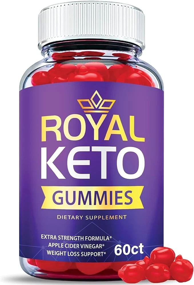 Royal Keto Gummies Advanced Strength Formula Dietary Supplements - (60 Gummies)